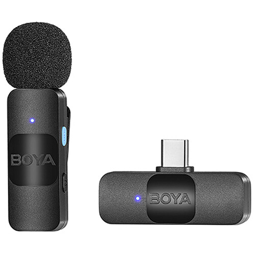 Boya BY-V10 bežicni mikrofon za Type-C uređaje (1 sagovornik) - 2